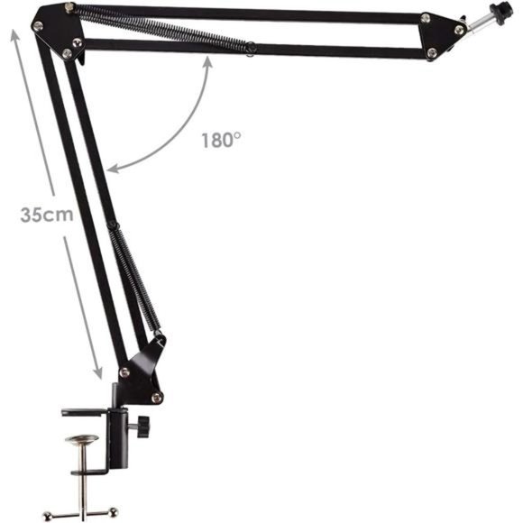 Condenser Microphone ZY-007 Professional Cardioid Mic Bundle for Pc/Laptop - Picture 6 of 6